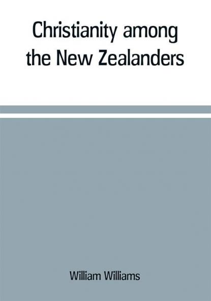 Christianity among the New Zealanders