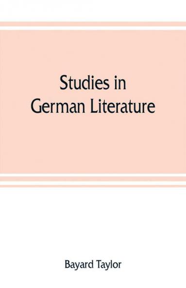 Studies in German literature