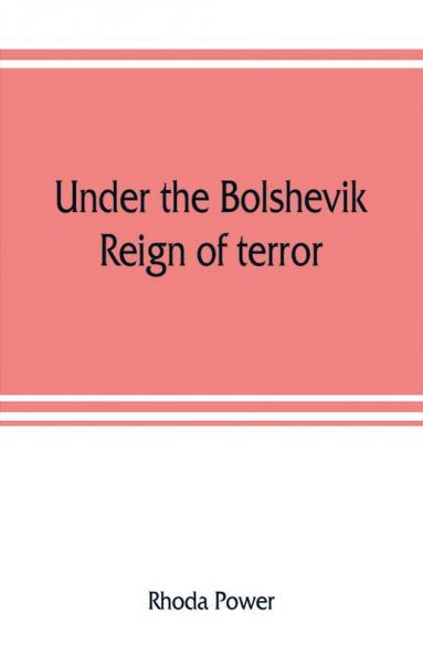 Under the Bolshevik reign of terror