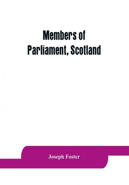 Members of Parliament Scotland