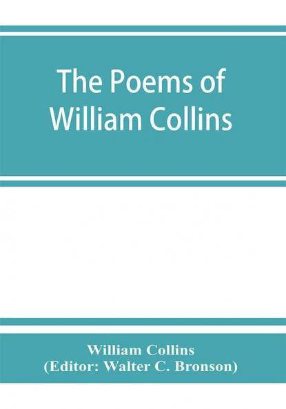 The poems of William Collins