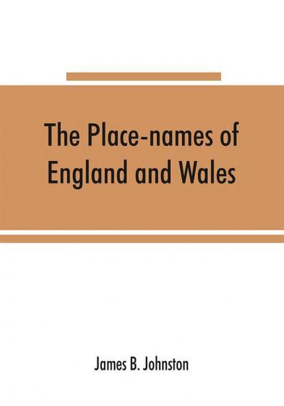 The place-names of England and Wales