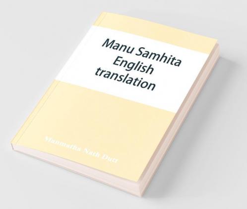 Manu Samhita
