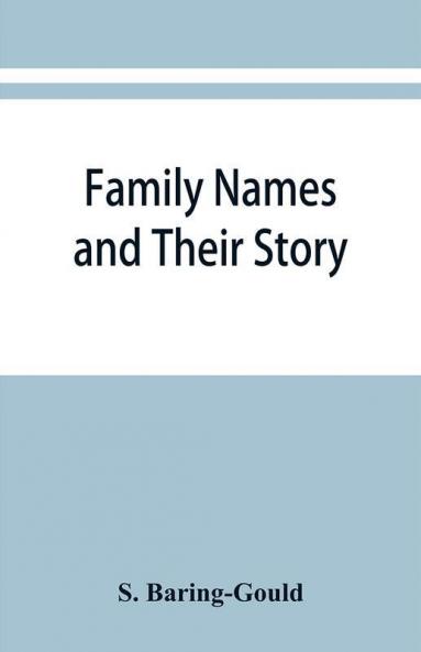 Family names and their story
