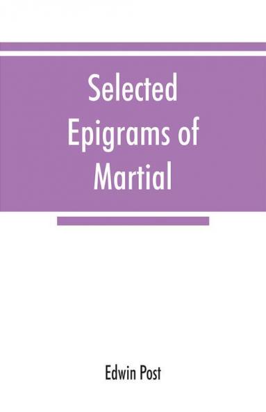 Selected epigrams of Martial