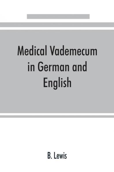 Medical vademecum in German and English