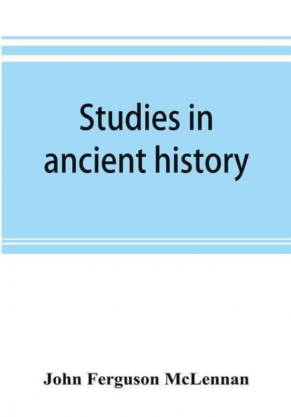 Studies in ancient history