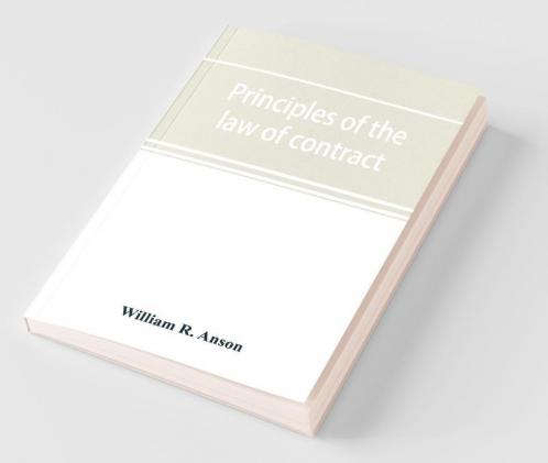 Principles Of The Law Of Contract