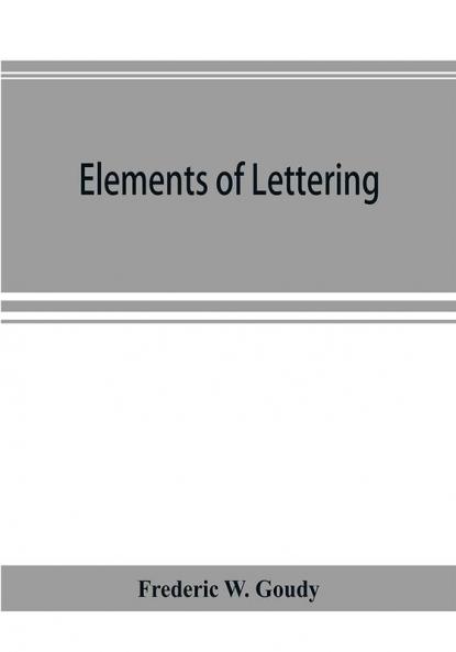 Elements of lettering