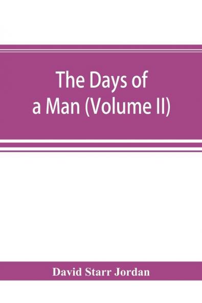 The days of a man