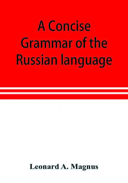 A concise grammar of the Russian language