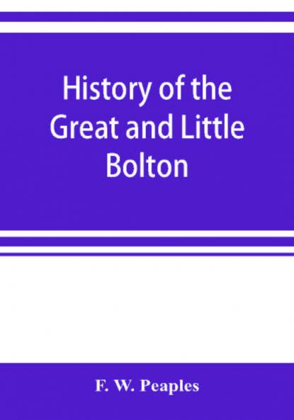 History of the Great and Little Bolton Co-operative Society Limited