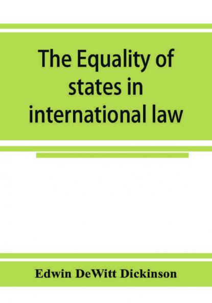 The equality of states in international law