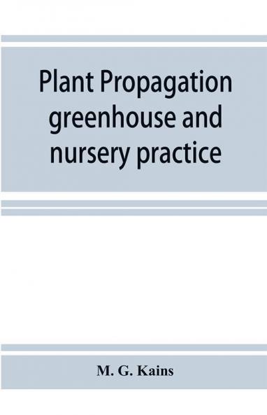 Plant propagation