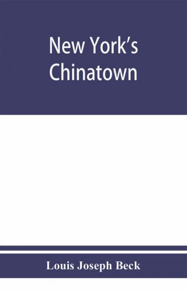New York's Chinatown