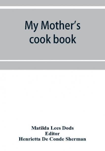 My mother's cook book