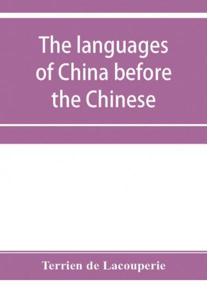 The languages of China before the Chinese