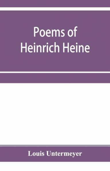 Poems Of Heinrich Heine