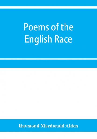 Poems of the English race