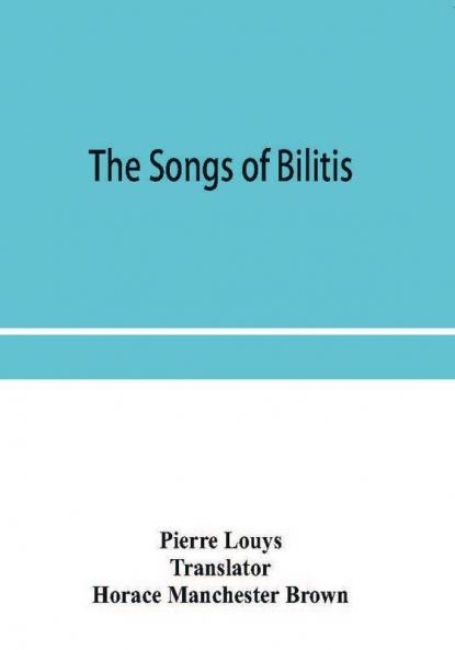 The songs of Bilitis