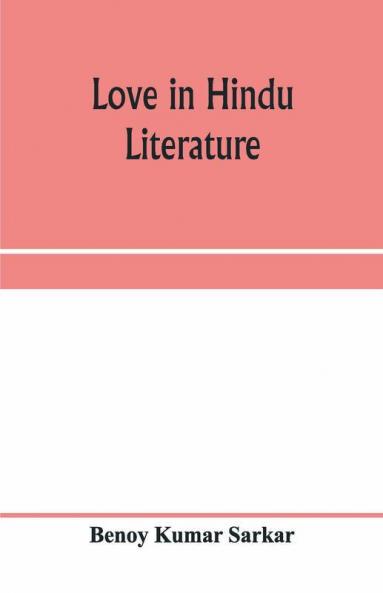 Love In Hindu Literature