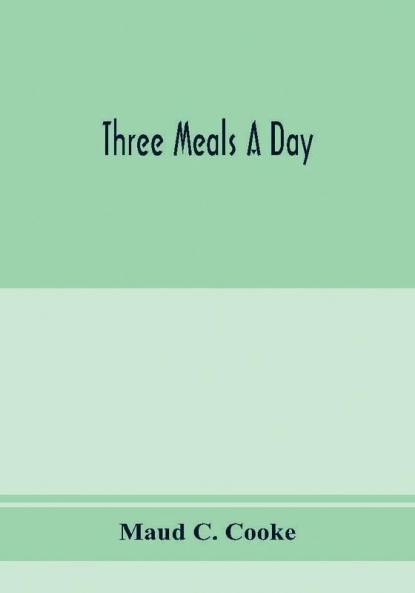 Three meals a day
