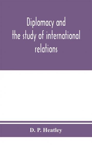 Diplomacy and the study of international relations