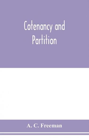 Cotenancy and partition