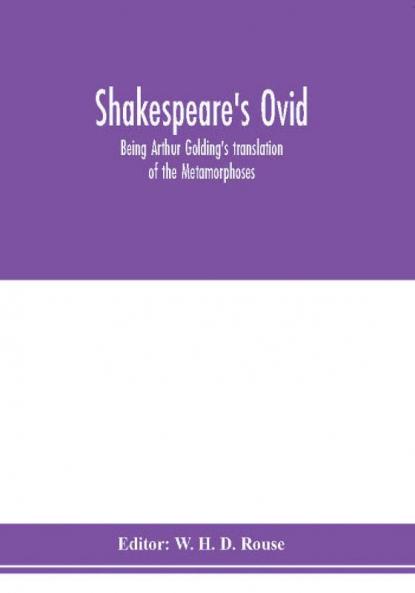 Shakespeare's Ovid