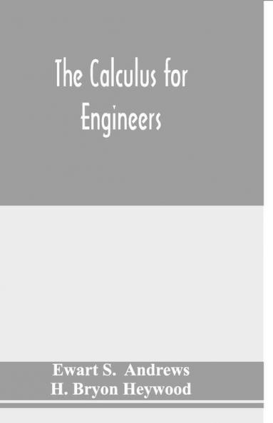 The calculus for engineers