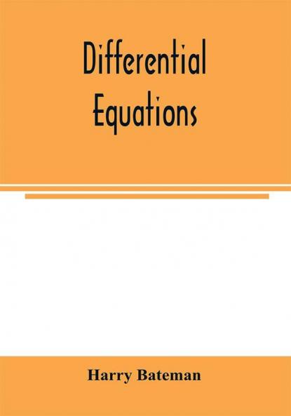 Differential equations