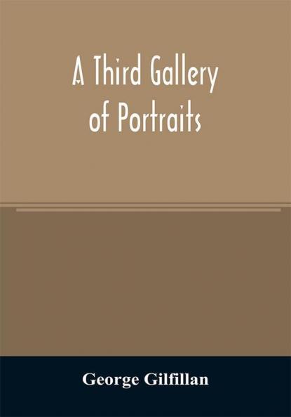 A third gallery of portraits
