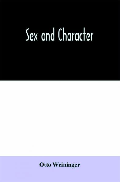 Sex and character