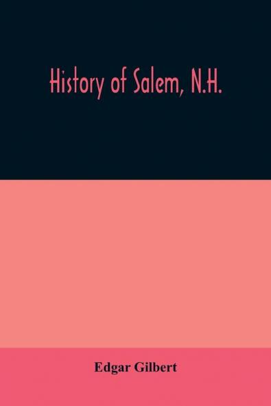 History of Salem N.H.