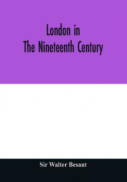London in the nineteenth century
