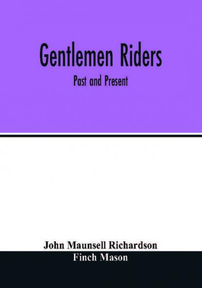 Gentlemen riders