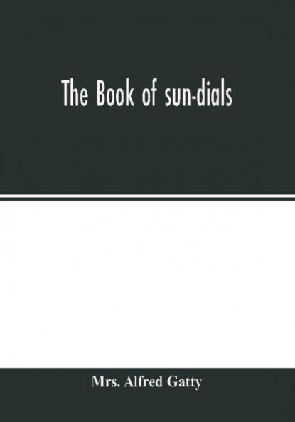 The book of sun-dials