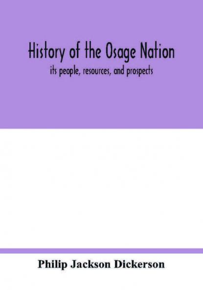 History of the Osage nation