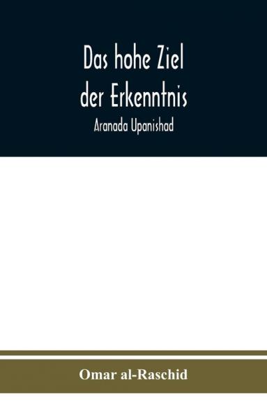 Das hohe Ziel der Erkenntnis