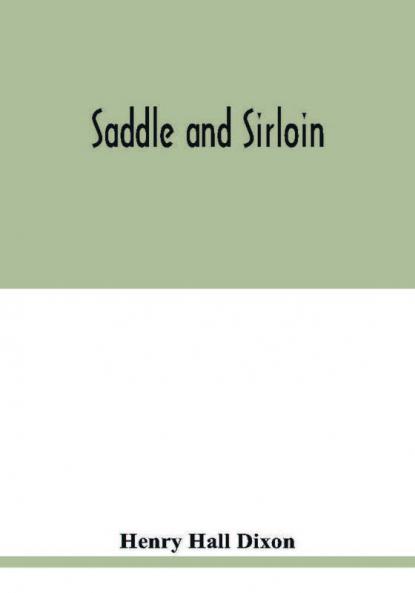 Saddle and sirloin