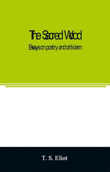 The sacred wood