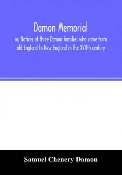 Damon memorial