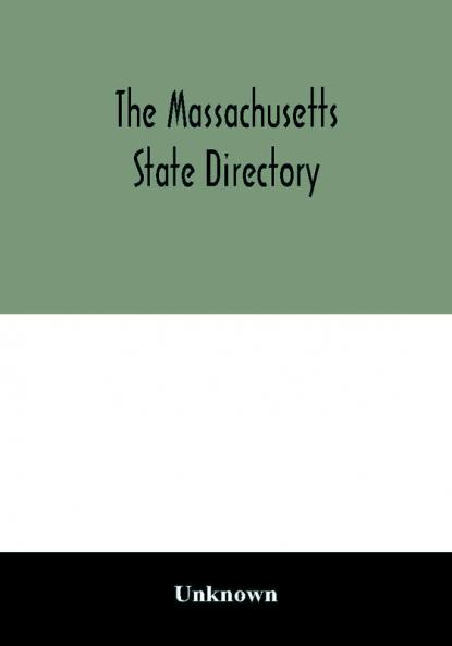 The Massachusetts state directory