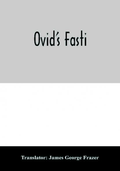 Ovid's Fasti