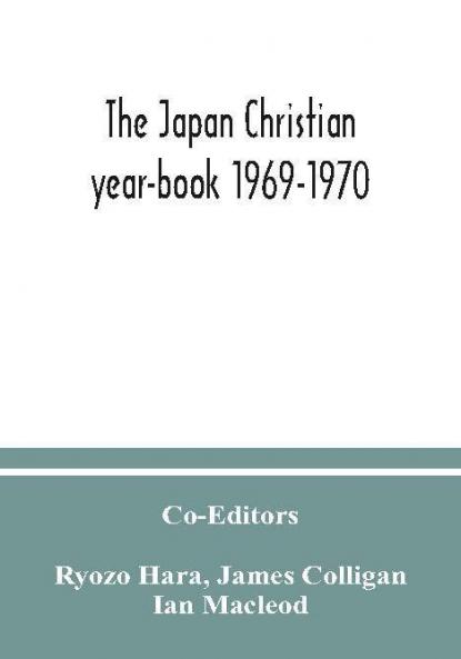 The Japan Christian year-book 1969-1970