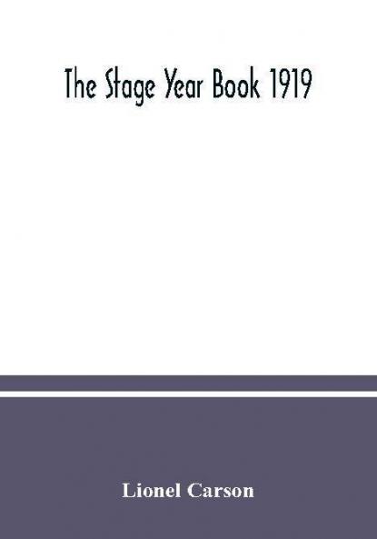 The Stage year book 1919