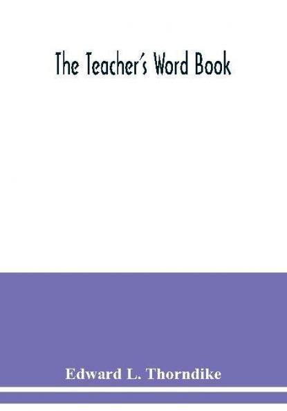 The teacher's word book
