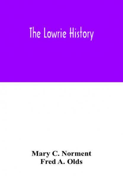 The Lowrie history