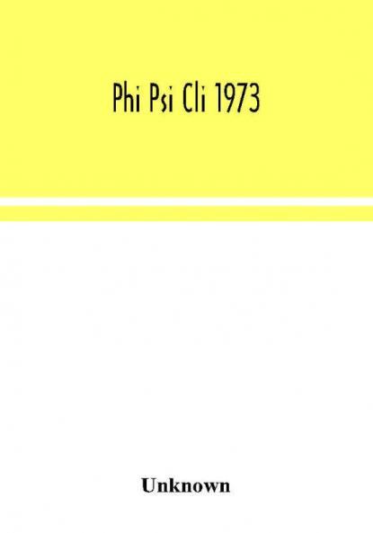 Phi Psi Cli 1973