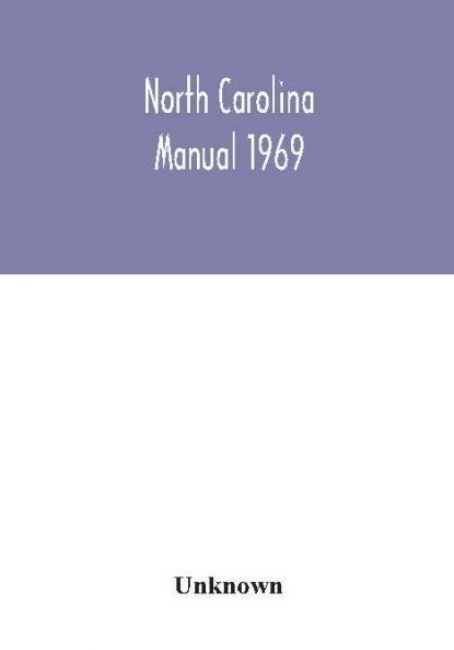 North Carolina manual 1969
